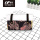 Custom Tropical leaves PU leather handbag cosmetic bag pencil case&bag multifunctional bag