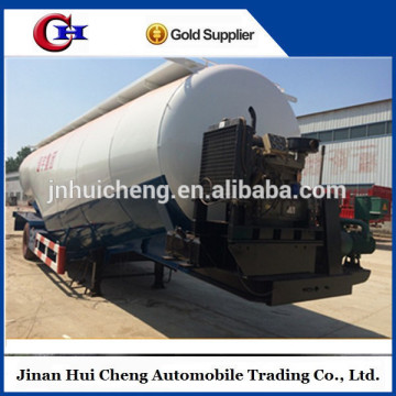 China factory cement bulk carrier semi trailer,dry bulk cement tanker