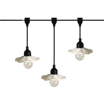 Hanging Lamp Holder for E27 Belt Light Strip with Lampshade