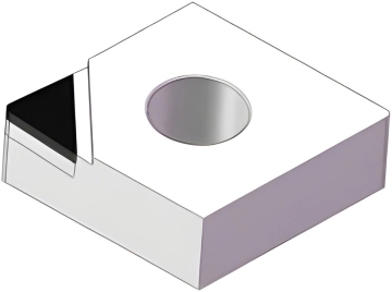 PCD hard milling cutter turning inserts