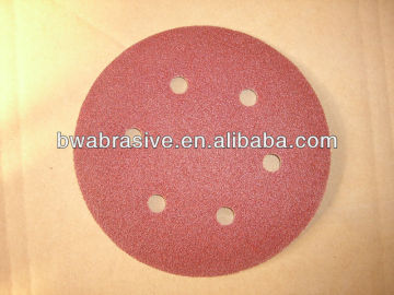 125mm round sanding self-adhesive hook and loop disc