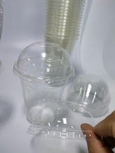 PLA tranparent plastic cup
