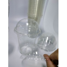 Gobelet en plastique transparent PLA