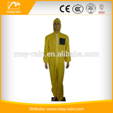 Comfortable Mens Waterproof Wholesale Polyester Rainsuits
