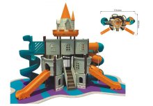 Recreation Equipment Toddlers Slide Lldep Plastic Children Castle Playground