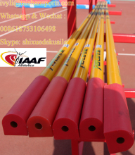IAAF pole vault upright crossbar