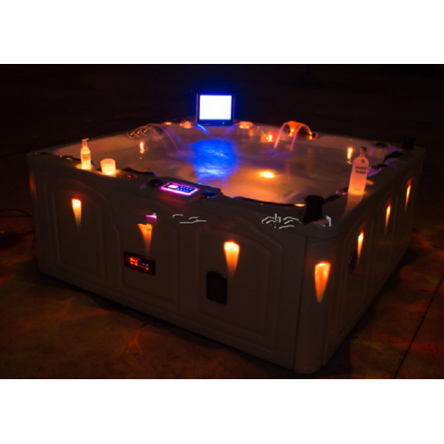 Deluxe5 Person Hydro Outdoor Spa WithTV 아크릴 온수 욕조