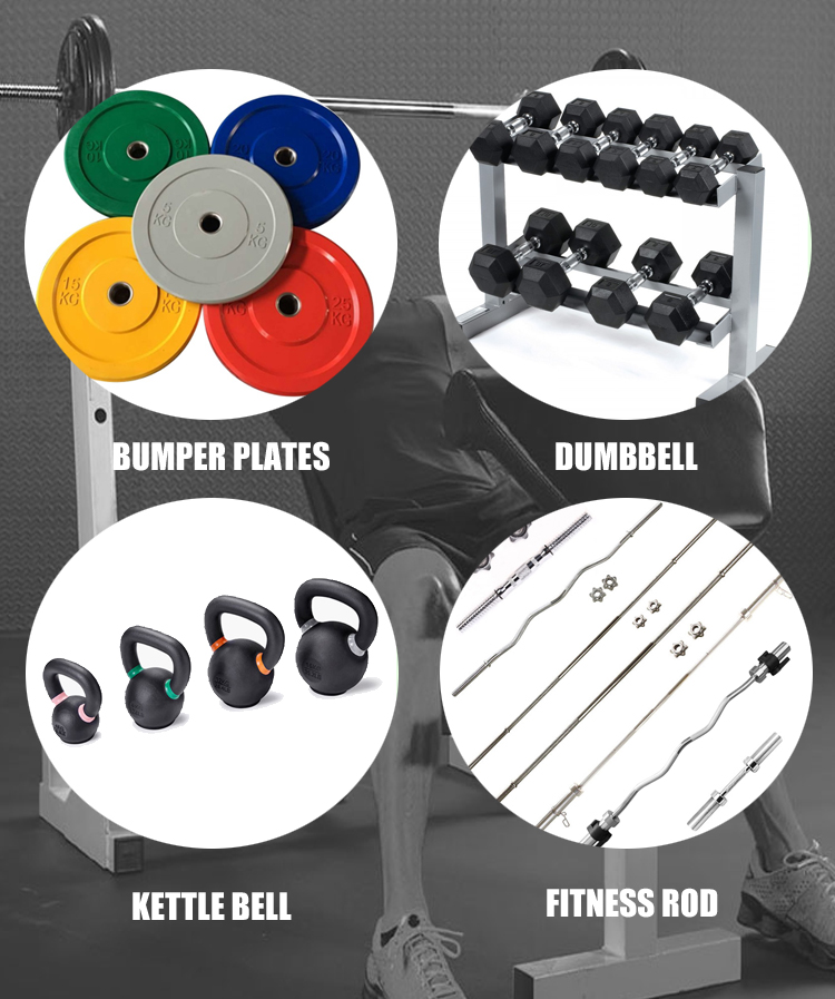 Fitness Body Building Equipment Weight Lifting Standard Barbell Bar And Plate Bilanciere Barbell Bar