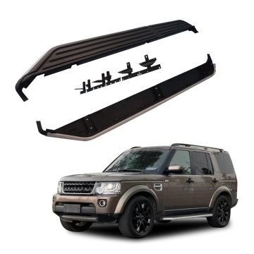 Aluminium Black Nerf Bars for LAND ROVER Discovery III IV