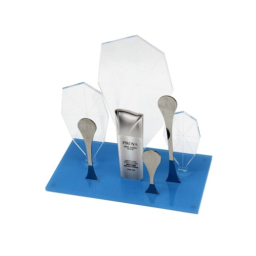 APEX Tabletop Beauty Product Stand Acrylic Cosmetic Store