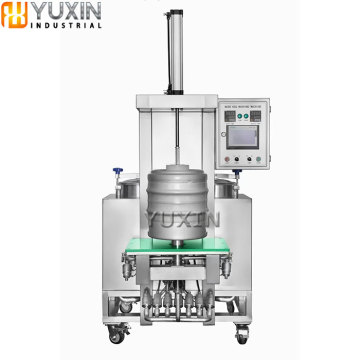 Keg Washer Machine: Carbonated Drink Beverage Beer Barrel Rinsing Machine