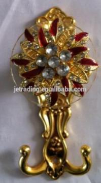 Iron flower curtain hook,tieback,holdback