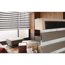 100% Polyester Double Roller Blinds Zebra Gauze