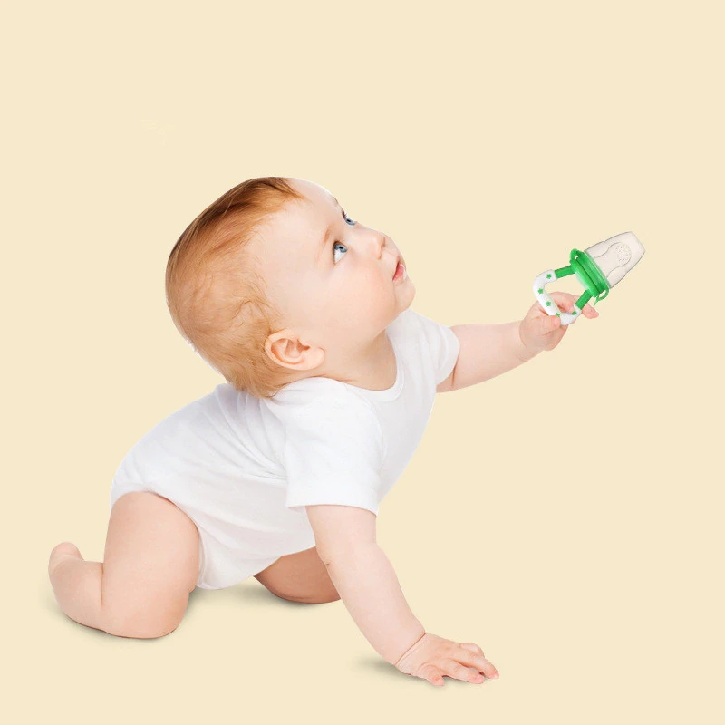 Safe Milk Feeder Fresh Fruit Food Kids Nipple Feeding For Baby Pacifier Bottles Nipple Teat Nibbler M0148