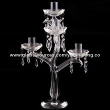 5 Candle Holders with Hangs Falls Candlestick