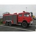 Six Wheel Drive Dry Powder Water Fire Truck