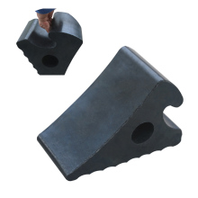 Heavy Duty Black Safety Trailer Wheel Chocks for Trucks