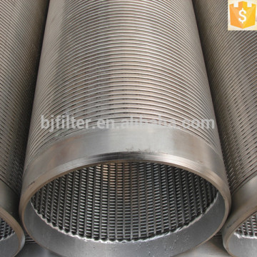 manufacture continuous slotted sand control oil filter screen