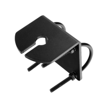 Black Aluminium Universal Bullbar Mount UHF Antenna Bracket