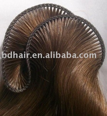 human hair weave, hand tied human hair weave