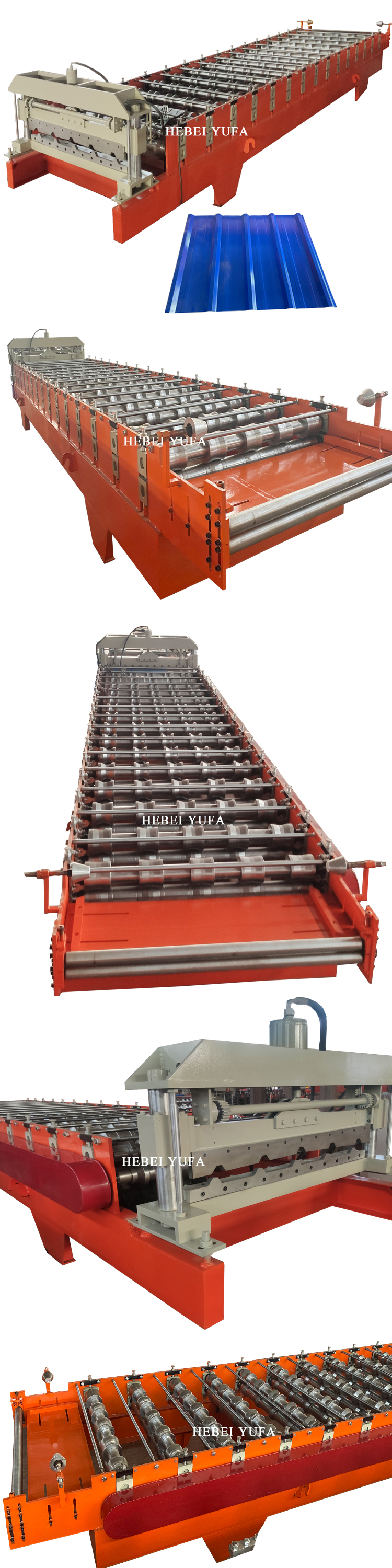 Iseal metal corrugated roofing wall panel cold roll forming machine price