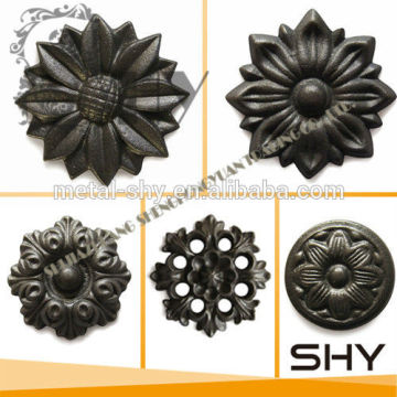 cast iron ornament ,cast iron fence ornaments for iron fence