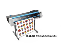 High performance eco solvent printer cutter/printing machine