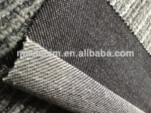 black twil knitted denim fabric supper knitted denim fabric