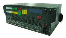 Multi-Windows Hdcp Compliant LED Videowall Processor System Seamless Switching Mosaic Mirrior Mapping Edge Blending