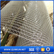 crimped wire mesh for filtering