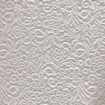 Nylon Elastic Lace Fabric