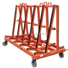 2.5 Ton Heavy Glass Transportation Cart - Factory Loading Glass Transport Rack