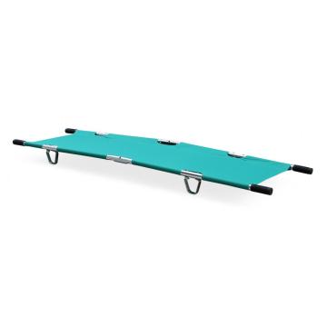 Lightweight Hospital Aluminum Double Folding Stretcher