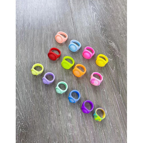 Custom Gelisah Spinner Toy Silicone Finger Rings