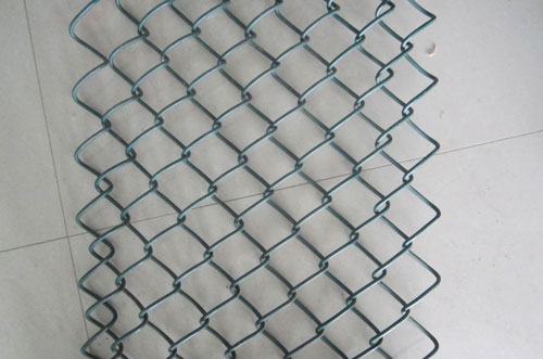 Fencing Fil Mesh Galvanisé Diamond Mesh Fence / Chain Link Fence