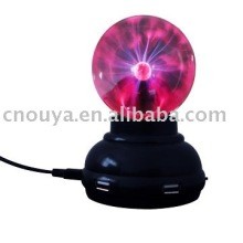USB plasma ball with 4 ports HUB