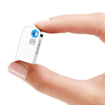 Mini USB Flash Drive Prateado 8GB-128GB