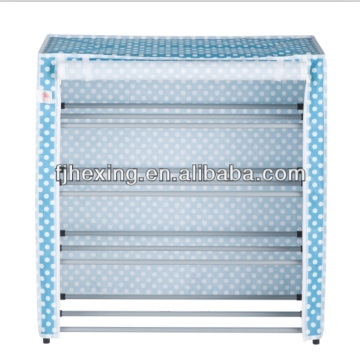 cheap non-woven fabric enclosed Shoe Cabinet