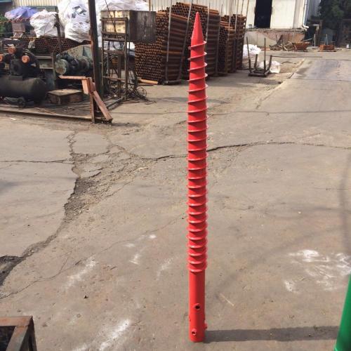 Galvanized Steel Ground Screw Foundation Ground Anchor