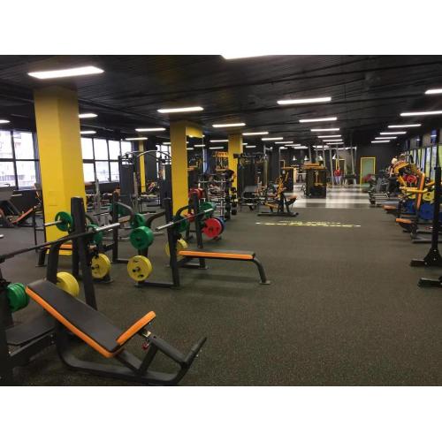 Good cushioning performance gym rubber mat flooring mat