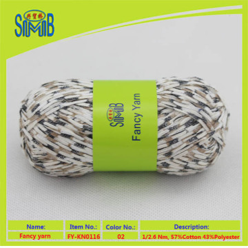 Oeko-Tex certificate polyester tape fancy wool with good quality