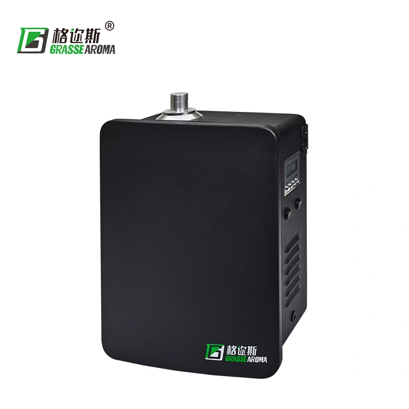 Hotel Black HVAC Scent Diffuser Machine for Cover 2000m3