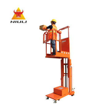 Semi Electric Order Picker Lifting Platform Transpallet Electric Order Picker