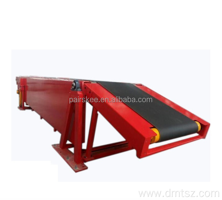 Climbing Telescopic belt conveyor loading/unloading truck