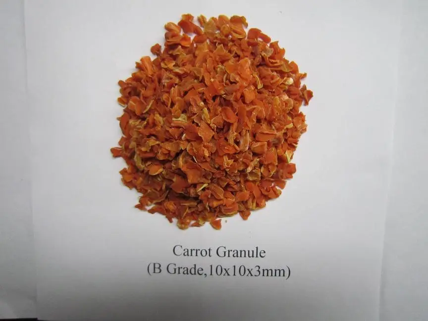 100% Top Purity Dried Carrot Granule