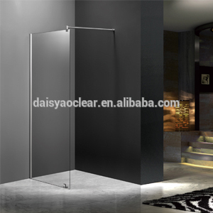 Glass shower screen, glass shower, shower door