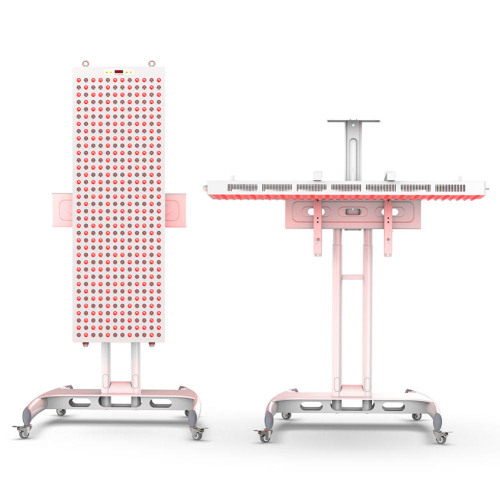 Camas de terapia de luz roja para bronceado con soporte