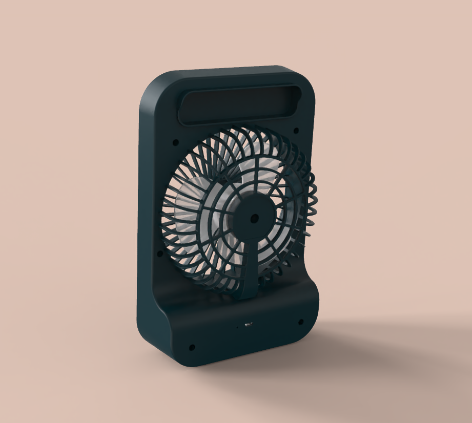 Mini Fan Kn L2885 Green 2