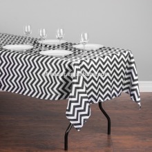 chevron satin tablecloth