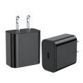 Black White TYPE C PD 18W Charger